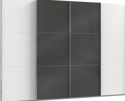Wimex Schwebetürenschrank »Level by fresh to go« mit Glastüren und Synchronöffnung