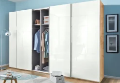 Wimex Schwebetürenschrank »Level by fresh to go« mit Glastüren und Synchronöffnung