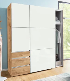 Wimex Schwebetürenschrank »Level by fresh to go« mit Glastüren