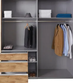Wimex Schwebetürenschrank »Level by fresh to go« mit Glastüren
