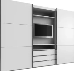 Wimex Schwebetürenschrank »Magic by fresh to go« tolles EXTRA: mit drehbarem TV-Element, mittig mit Schubladen