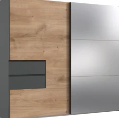 Wimex Schwebetürenschrank »Palermo by fresh to go« integrierte Schubladen in der Front mit Soft-close-Funktion