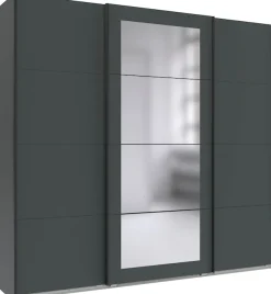 Wimex Schwebetürenschrank »RINTELN mit Spiegel, erhältlich in den Breiten: 225cm, 270cm & 313cm« 3-türiger Schrank in verschiedenen Farben erhältlich