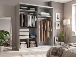Wimex Schwebetürenschrank »SAIGON in den Breiten 180cm & 225cm, Farbe: Saharagrau« inkl. Spiegel