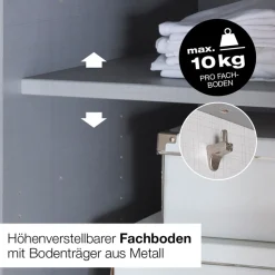 Wimex Schwebetürenschrank »Saigon« mit Spiegeltür, 2 Türen, 225cm breit
