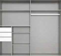 Wimex Schwebetürenschrank »Saigon« mit Spiegeltür, 2 Türen, 225cm breit