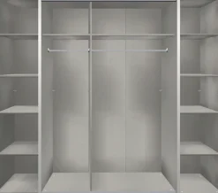 Wimex Schwebetürenschrank »Stockholm, Schlafzimmerschrank mit Industrial-Look, rustikale Optik« Kleiderschrank mit Spiegel BESTSELLER Schrank Garderobe