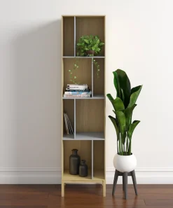 Woodman Bücherregal »Abbeywood« Holzfurnier aus Eiche, FSC®-zertifiziert