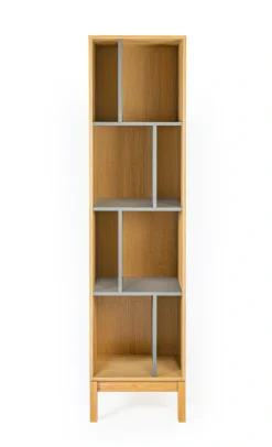 Woodman Bücherregal »Abbeywood« Holzfurnier aus Eiche, FSC®-zertifiziert