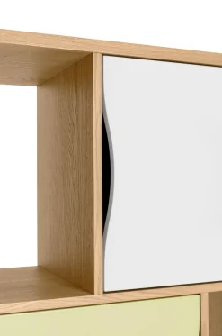 Woodman Bücherregal »Avon« Holzfurnier aus Eiche, FSC®-zertifiziert