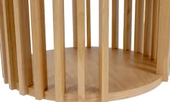 Woodman Beistelltisch »Drum, Breite/Tiefe/Höhe: 53/53/58 cm« Holzfurnier aus Eiche, Sproßen aus massiver Eiche, FSC®