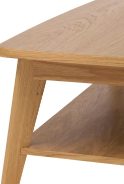 Woodman Couchtisch »Bórgvin« Breite 115 cm, zeitloses Design, mit 1 Ablageboden, Holzfurnier Eiche