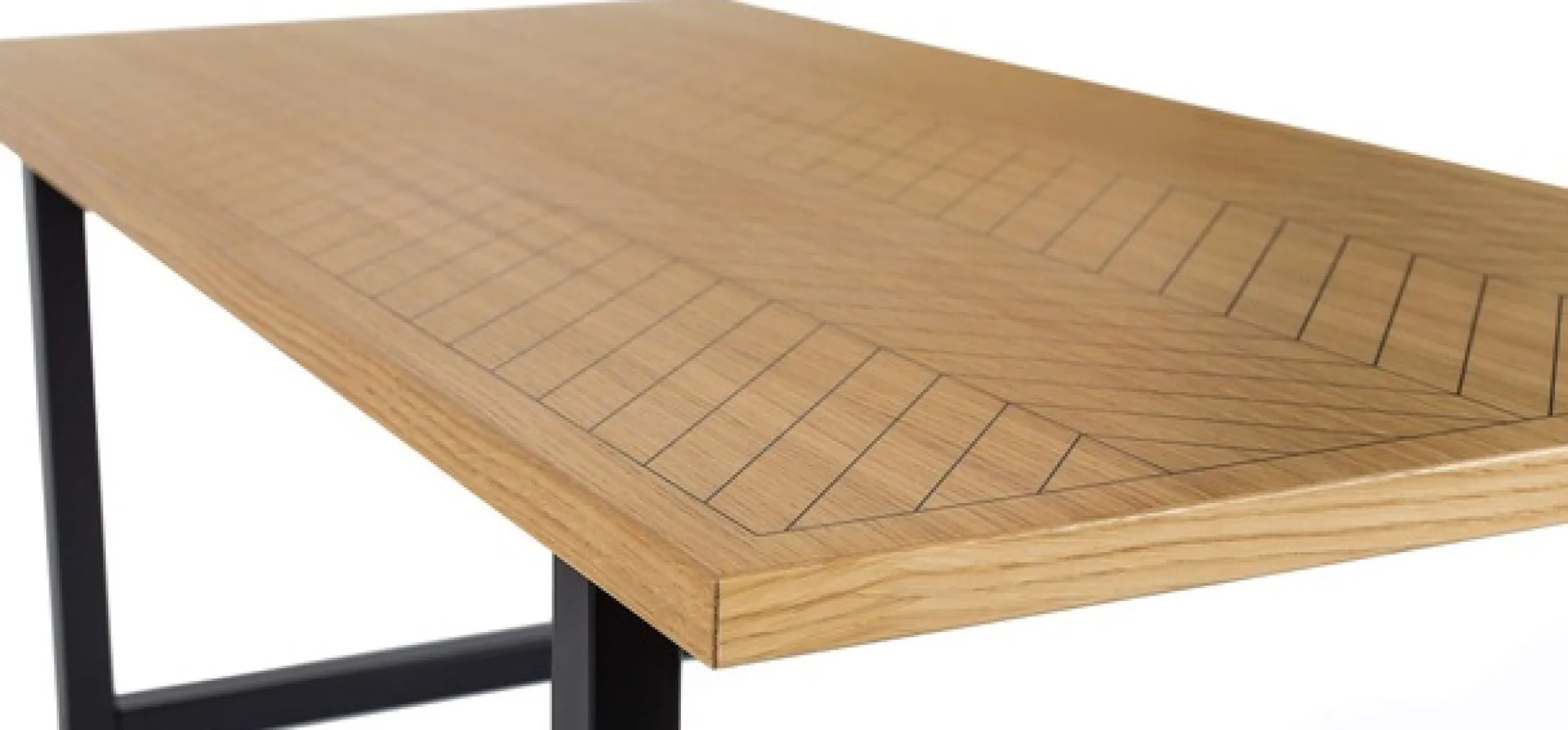 Woodman Couchtisch »Camden« Beine aus massiver Birke, Breite 120 cm, mit einem schönen Print, FSC®