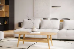 Woodman Couchtisch »Curved« Scandi Design, Breite 130 cm, FSC®-zertifiziert