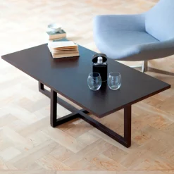 Woodman Couchtisch »Milo« Breite 115 cm, Gestell aus Massivholz, FSC®-zertifiziert