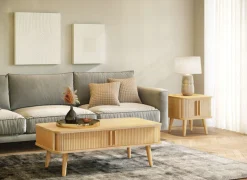 Woodman Couchtisch »Rove« besonderes Design, teilmassiv, Breite 107 cm, FSC®-zertifiziert
