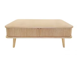 Woodman Couchtisch »Rove« besonderes Design, teilmassiv, Breite 107 cm, FSC®-zertifiziert