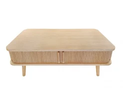 Woodman Couchtisch »Rove« besonderes Design, teilmassiv, Breite 107 cm, FSC®-zertifiziert