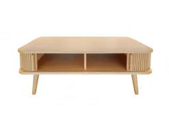 Woodman Couchtisch »Rove« besonderes Design, teilmassiv, Breite 107 cm, FSC®-zertifiziert