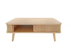 Woodman Couchtisch »Rove« besonderes Design, teilmassiv, Breite 107 cm, FSC®-zertifiziert