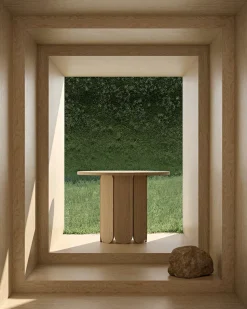 Woodman Esstisch »Soft« besonderes Design, Breite 98 cm, FSC®-zertifiziert