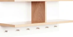 Woodman Garderobenpaneel »Northgate« Holzfurnier aus Eiche, mit 6 Haken, FSC®-zertifiziert