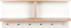 Woodman Garderobenpaneel »Northgate« Holzfurnier aus Eiche, mit 6 Haken, FSC®-zertifiziert