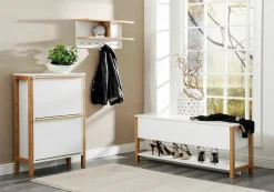 Woodman Garderobenpaneel »Northgate« Holzfurnier aus Eiche, mit 6 Haken, FSC®-zertifiziert