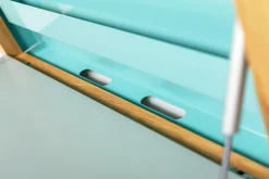 Woodman Klapptisch »Brenta« zum aufklappen, platzsparend, Rahmen aus massiver Eiche, FSC®