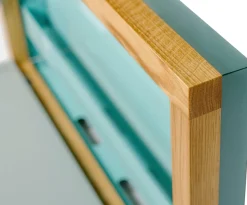 Woodman Klapptisch »Brenta« zum aufklappen, platzsparend, Rahmen aus massiver Eiche, FSC®
