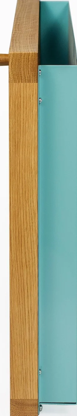 Woodman Klapptisch »Brenta« zum aufklappen, platzsparend, Rahmen aus massiver Eiche, FSC®