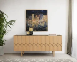 Woodman Kommode Holzfurnier aus Eiche, Skandinavisches Design, FSC®-zertifiziert
