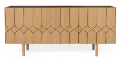 Woodman Kommode Holzfurnier aus Eiche, Skandinavisches Design, FSC®-zertifiziert