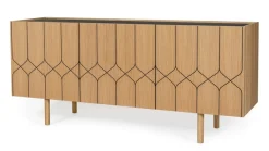 Woodman Kommode Holzfurnier aus Eiche, Skandinavisches Design, FSC®-zertifiziert