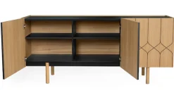 Woodman Kommode Holzfurnier aus Eiche, Skandinavisches Design, FSC®-zertifiziert