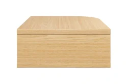 Woodman Nachttisch »Farsta« in 3 Farben, mit Tambourschiebetüren, mit Eichenholz furniert, FSC®