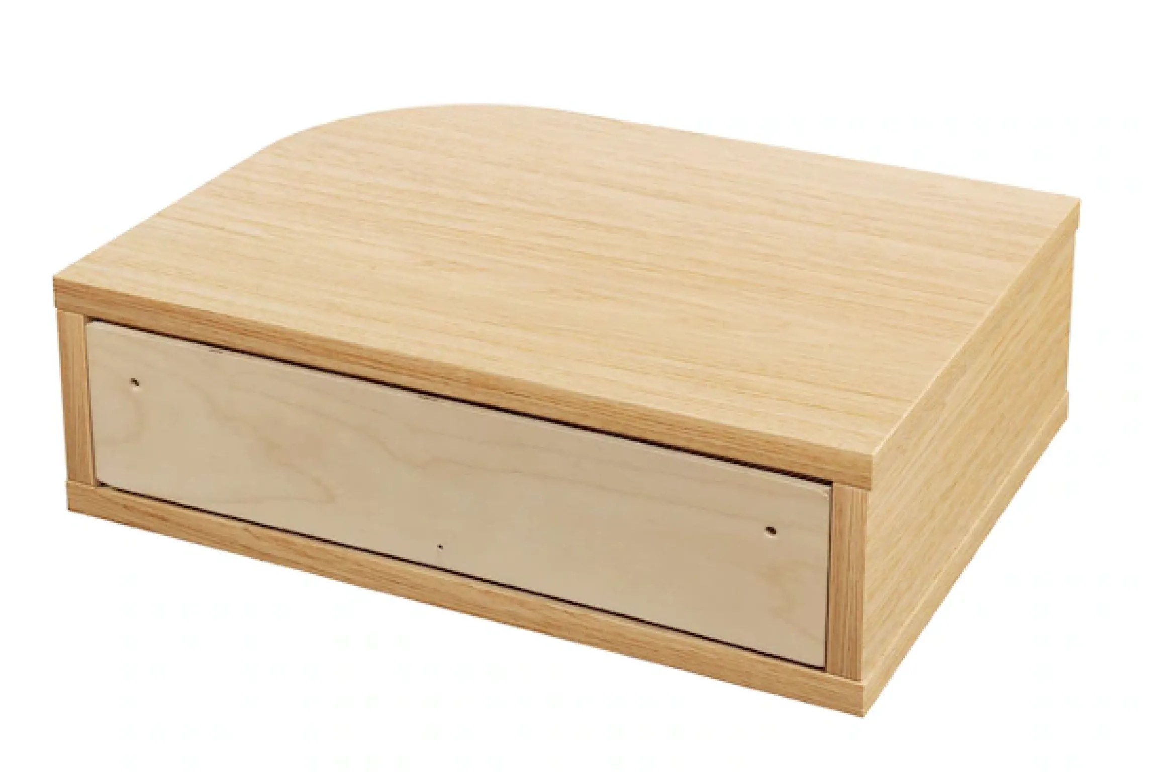 Woodman Nachttisch »Farsta« in 3 Farben, mit Tambourschiebetüren, mit Eichenholz furniert, FSC®