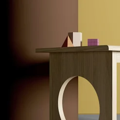 Woodman Schreibtisch »Bau« besonderes Design, Breite 140 cm, FSC®-zertifiziert