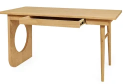 Woodman Schreibtisch »Bau« besonderes Design, Breite 140 cm, FSC®-zertifiziert