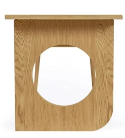Woodman Schreibtisch »Bau« besonderes Design, Breite 140 cm, FSC®-zertifiziert
