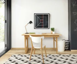 Woodman Schreibtisch »Bau« besonderes Design, Breite 140 cm, FSC®-zertifiziert