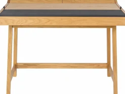 Woodman Schreibtisch »Brompton« im skandinavian Design, Gestell aus massiver Eiche, FSC®-zertifiziert