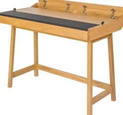 Woodman Schreibtisch »Brompton« im skandinavian Design, Gestell aus massiver Eiche, FSC®-zertifiziert