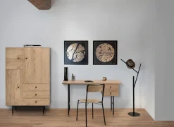 Woodman Schreibtisch »Jugend« Schubladen mit Soft-Close-Funktion, Beine aus Metall, FSC®