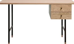 Woodman Schreibtisch »Jugend« Schubladen mit Soft-Close-Funktion, Beine aus Metall, FSC®