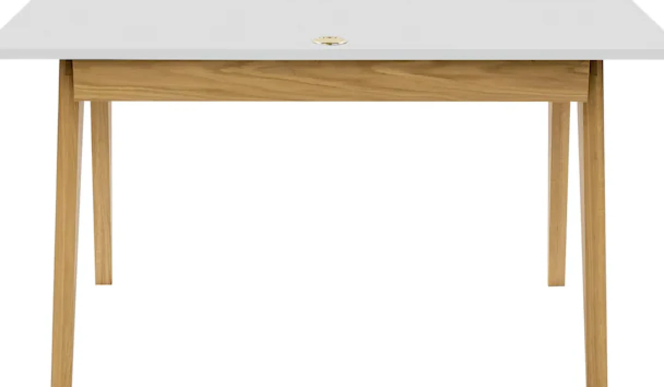 Woodman Schreibtisch »Nice« B/T/H: 140/70/75 cm,im skandinavian Design, Tischbeine aus massiver Eiche, FSC®