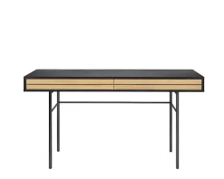 Woodman Schreibtisch »Stripe« Kombination von Metall & Holz, Breite 130 cm, FSC®-zertifiziert