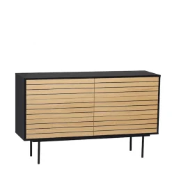 Woodman Schubkastenkommode »Stripe« besonderes Design, 6 Schubladen, Breite 140 cm, FSC®