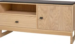 Woodman Schuhbank »Slussen« im skandinavian Design, Holzfurnier aus Eiche, FSC®-zertifiziert