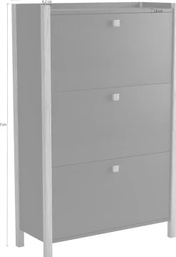 Woodman Schuhkommode »Charis« Breite 84 cm,im schlichten skandinavischen Design, FSC®